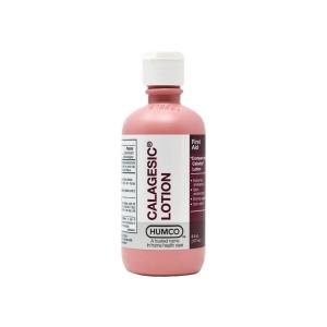 Humco Calagesic Lotion External Analgesic Skin Protectant Pain Itch Relief, 6 Oz