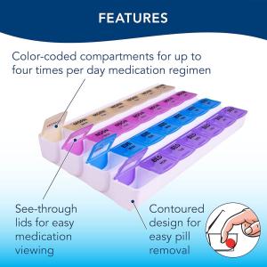 Apex Pill Organizer, Medium, 7-Day