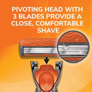 BiC Bi C Comfort Hybrid 3 Blades Razor