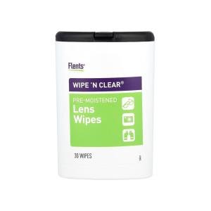 Flents Wipe 'N Clear Pre-Moistened Lens Wipes