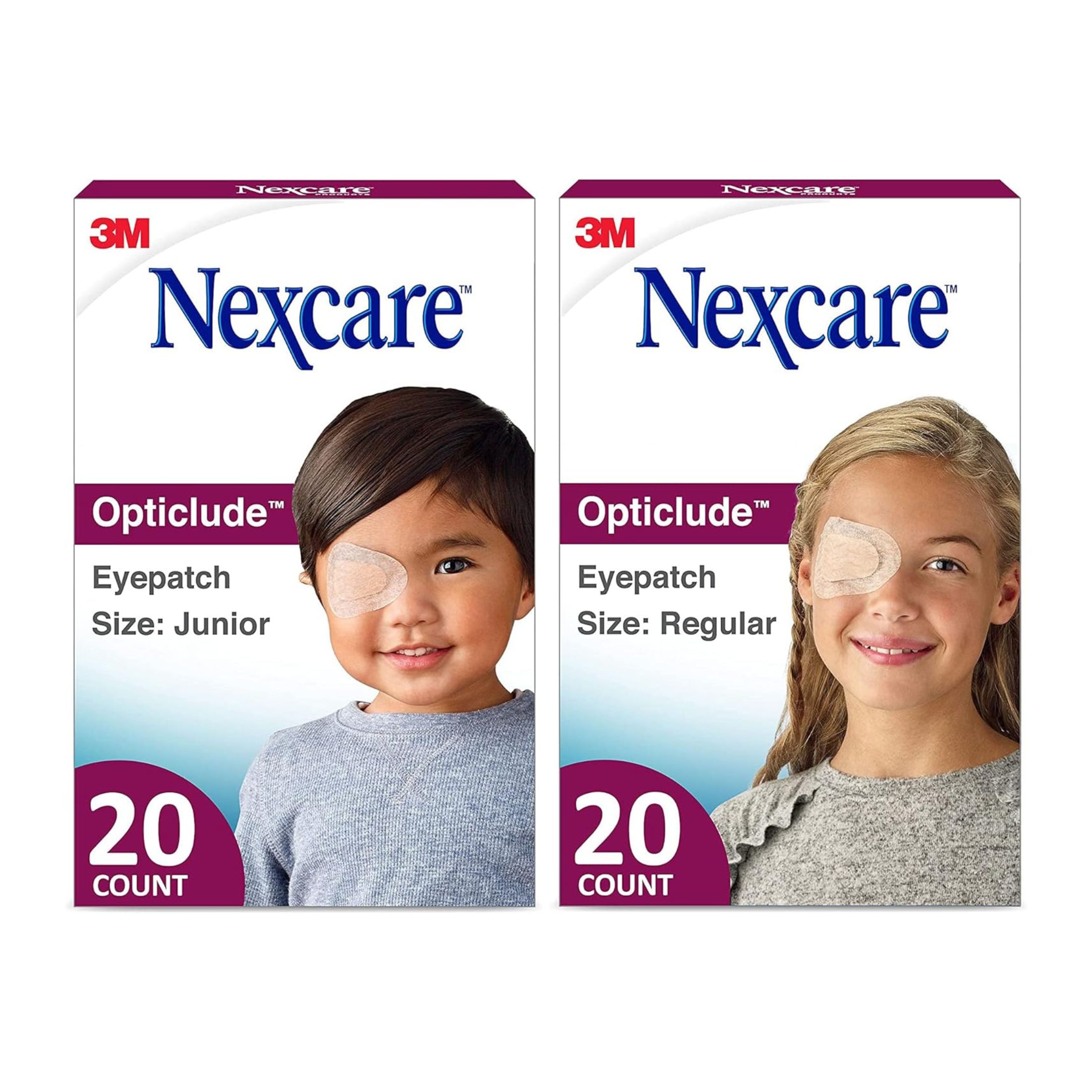 Nexcare Opticlude Regular Size Orthoptic Eye Patches