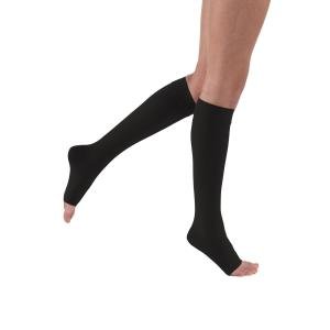 Jobst Medical Legwear For Men Knee High Socks 15-20 Mmhg Black Large 1 Pair