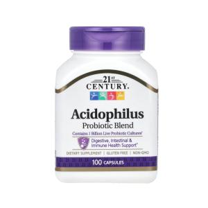 21st Century Acidophilus Probiotic Blend - 100 Capsules
