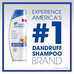 Head & Shoulders Shampoo, Daily, Dry Scalp Care 13.5 Fl Oz