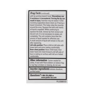 Pedia-lax Laxative Liquid Glycerin Suppositories For Kids - Ages 2-5 - 6ct