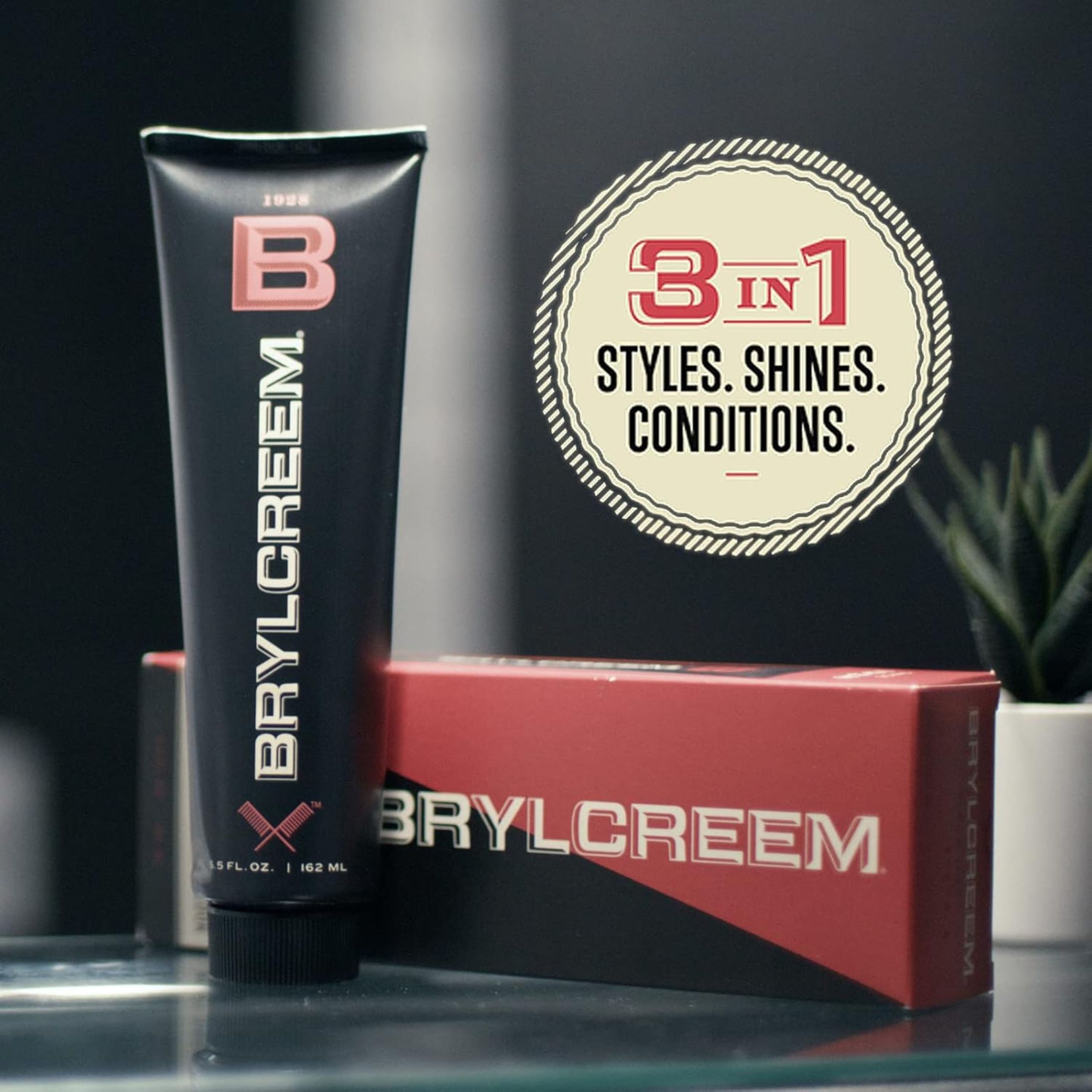 Brylcreem 3 In 1 Styles Original Hair Cream - 5.5oz