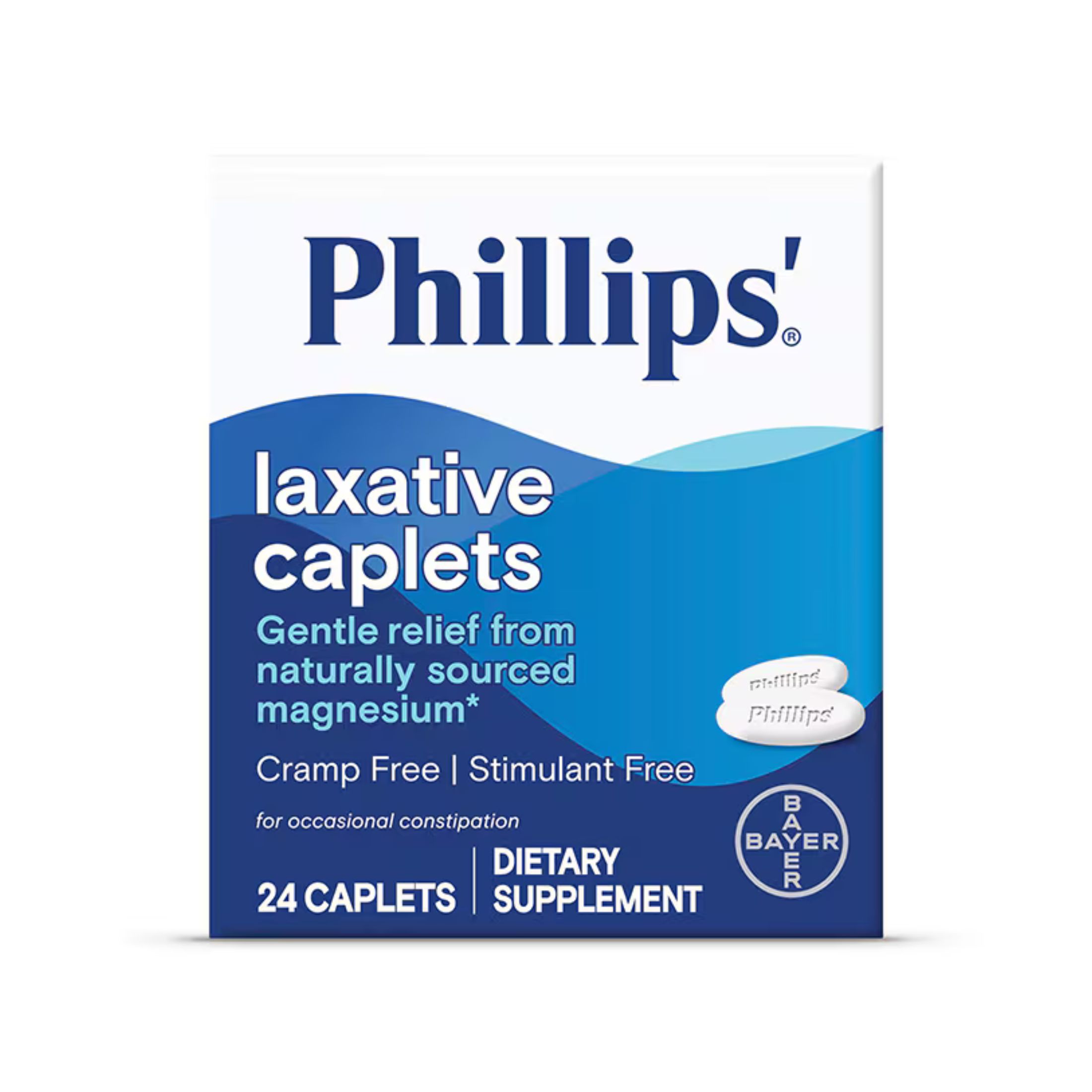Phillips' Laxative Dietary Supplement Caplets 24 Ct Box