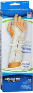 Sport Aid Wrist Brace Deluxe Left Beige X-Large