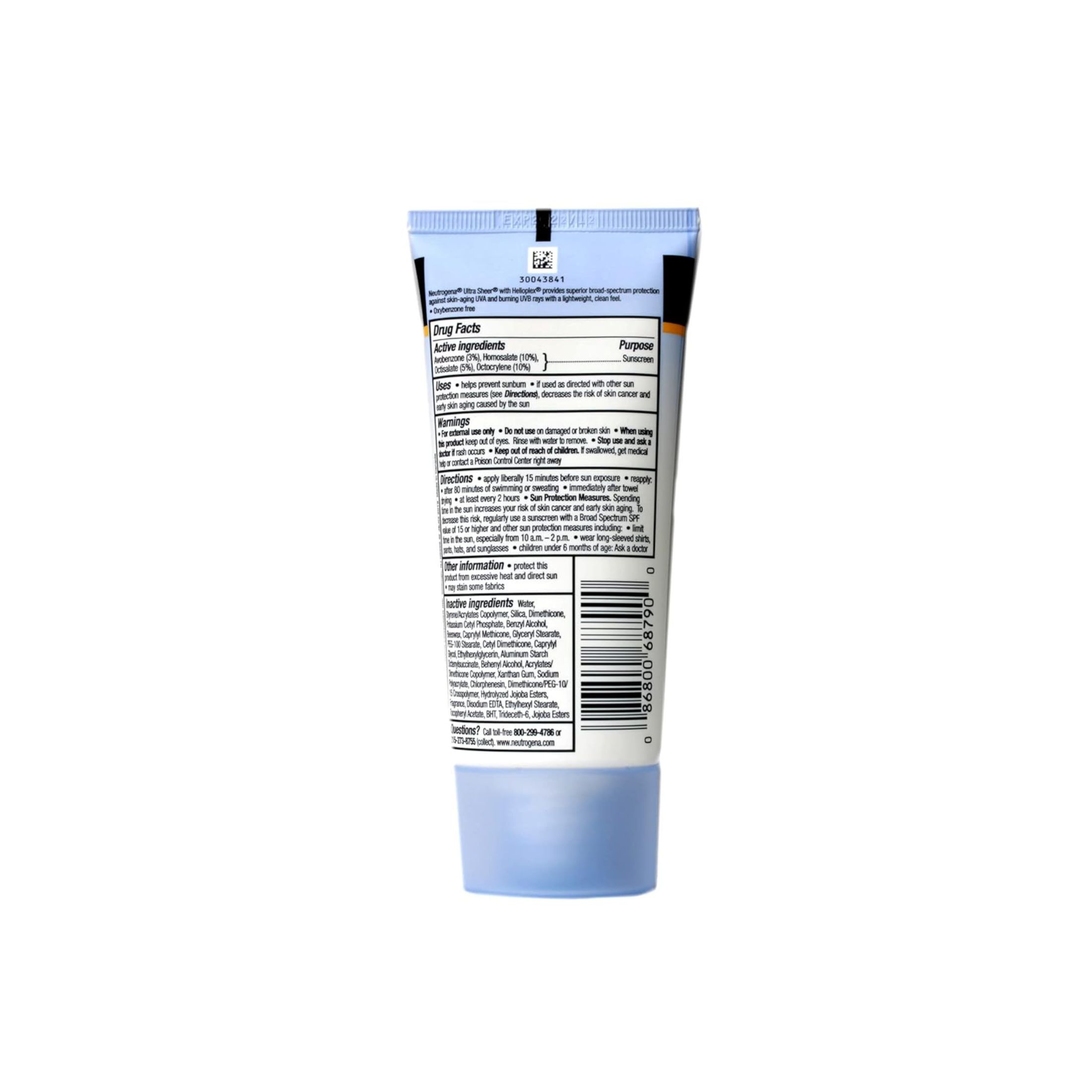 Neutrogena Ultra Sheer Dry Touch Sunscreen Lotion - SPF 55 - 3 Fl Oz