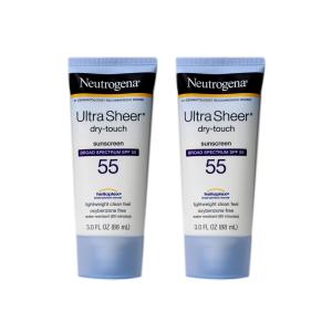 Neutrogena Ultra Sheer Dry Touch Sunscreen Lotion - SPF 55 - 3 Fl Oz