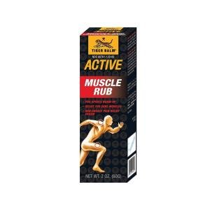 Tiger Balm Fast Relief Muscle Rub Cream, 2 Oz