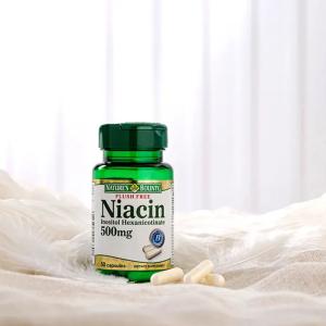 Nature's Bounty Flush Free Niacin 500 Mg - 50 Capsules