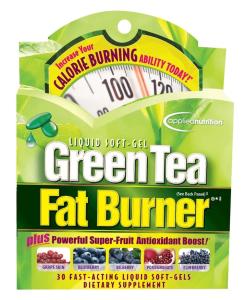 Green Tea Fat Burner Applied Nutrition Liquid Soft-Gels 30 Soft Gels