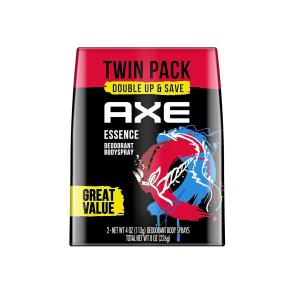 Axe Essence Mens Body Spray Deodorant Black Pepper & Cedarwood