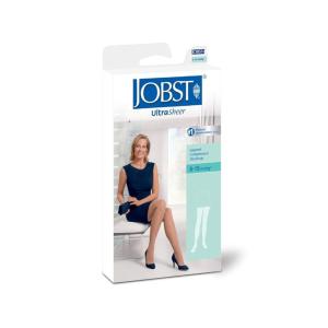 Jobst Ultra Sheer Knee High Beige Stockings, Medium - 1 Pair