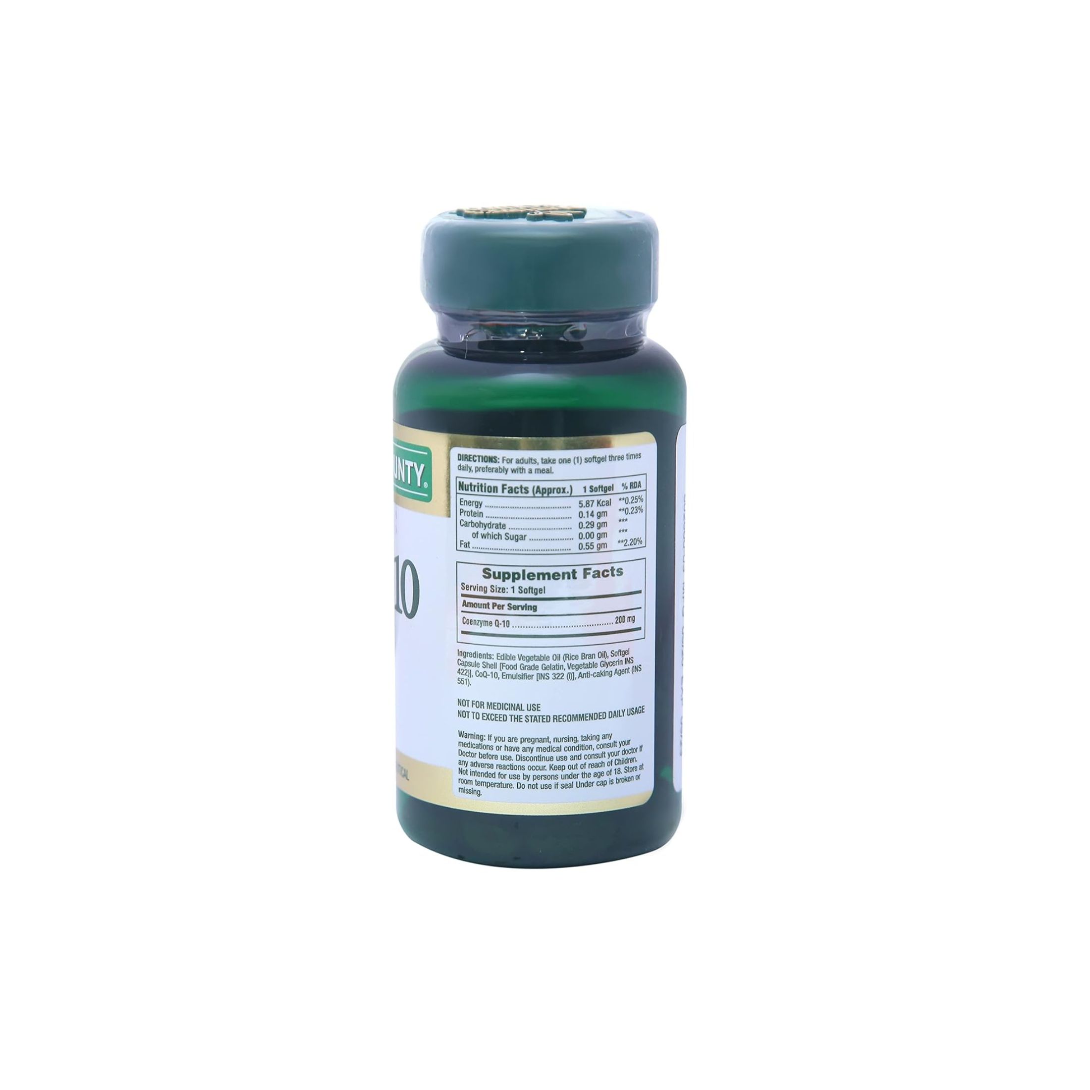 Nature's Bounty Co Q 10, 200 Mg, Rapid Release Softgels
