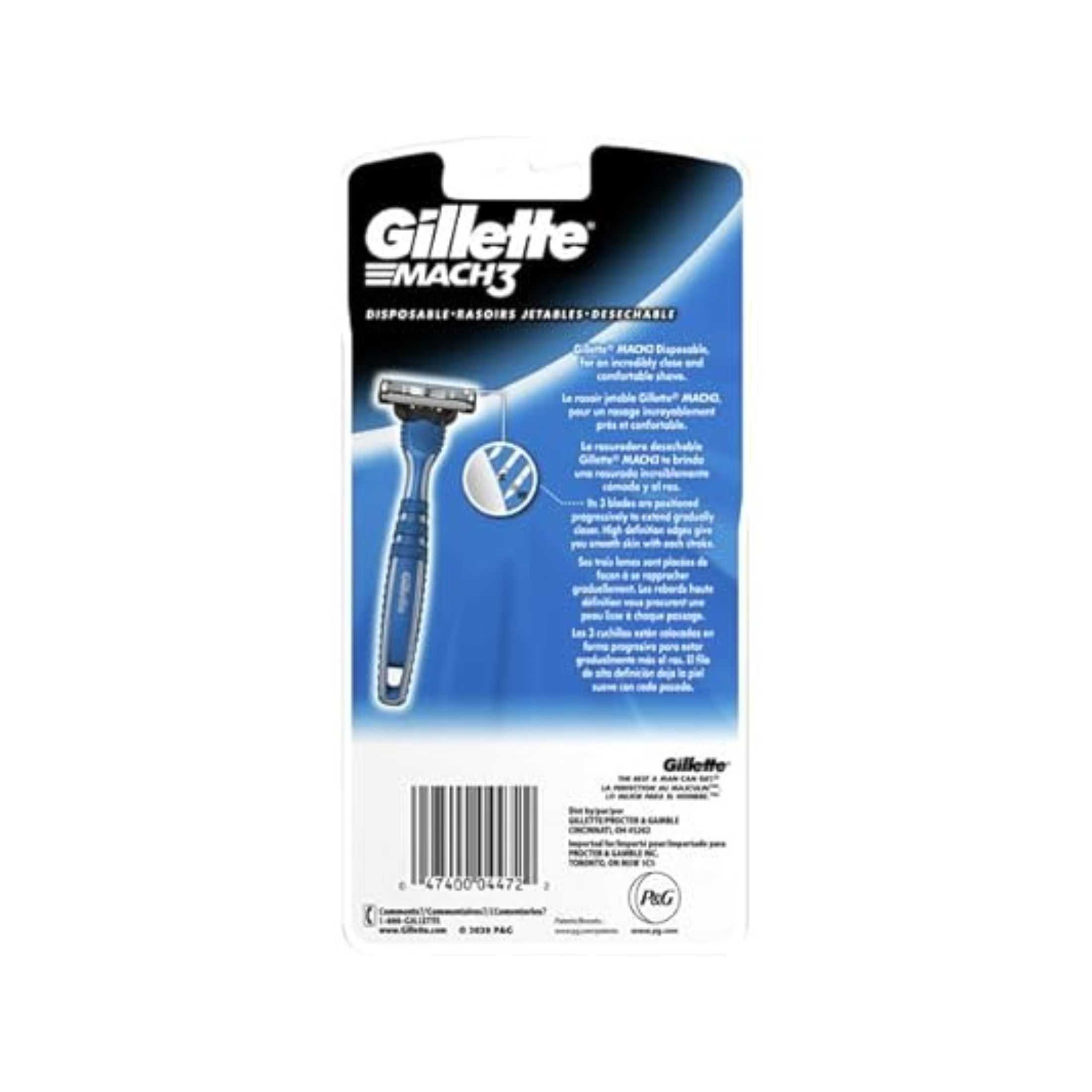 Gillette Mach3 Smooth Disposable Razors