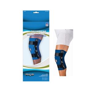 Sport Aid Neoprene Open Patella Hinged Knee Brace Sm 13 -14