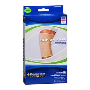 Sport Aid Neoprene Slip-On Knee Support Brace, Small