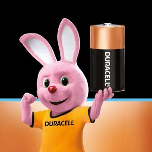 Duracell CopperTop Alkaline C Batteries 2/Pack MN1