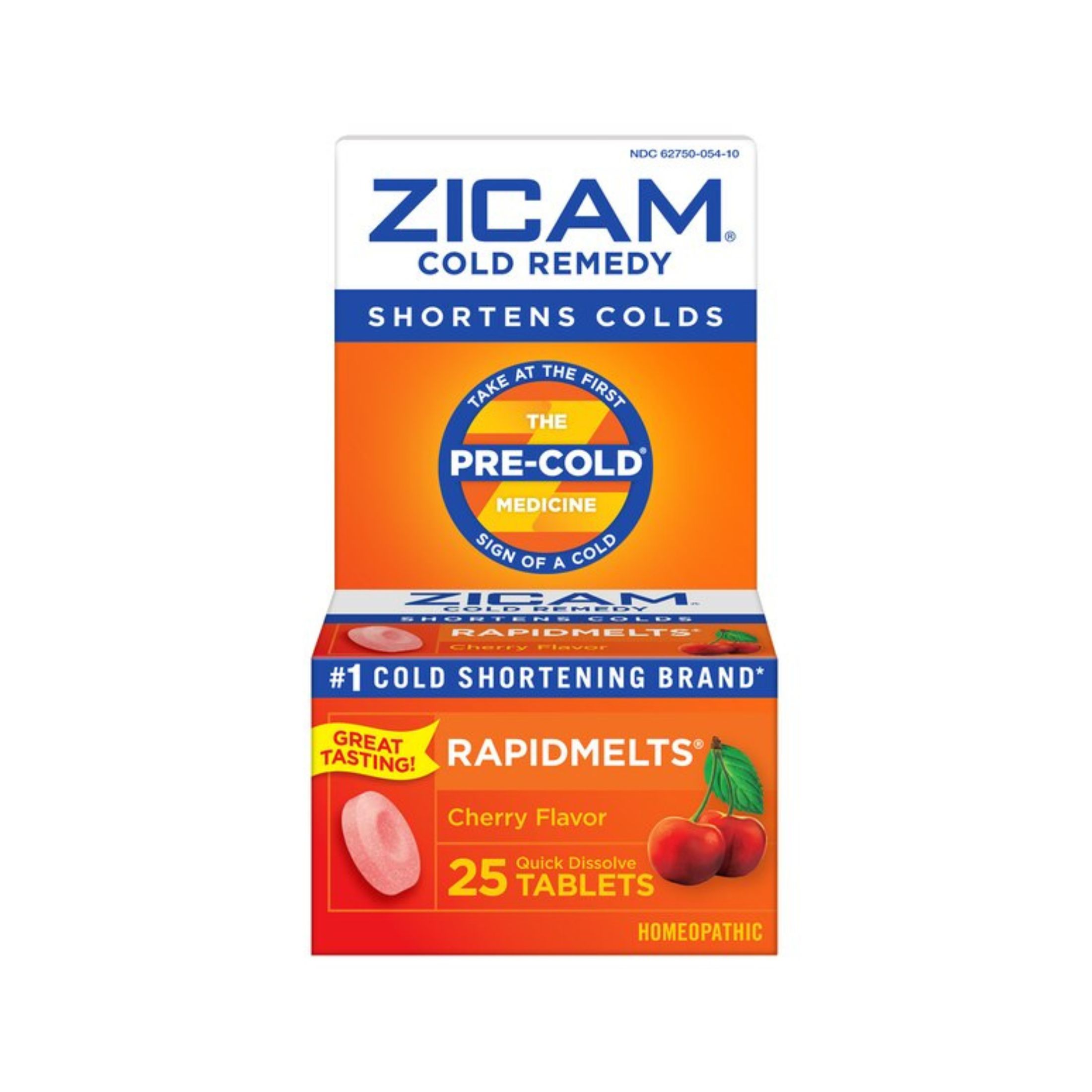 Zicam Cold Remedy RapidMelts, 25 CT, Cherry