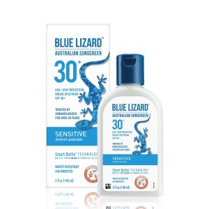 Blue Lizard Sunscreen, Australian, Sensitive, Broad Spectrum SPF 30