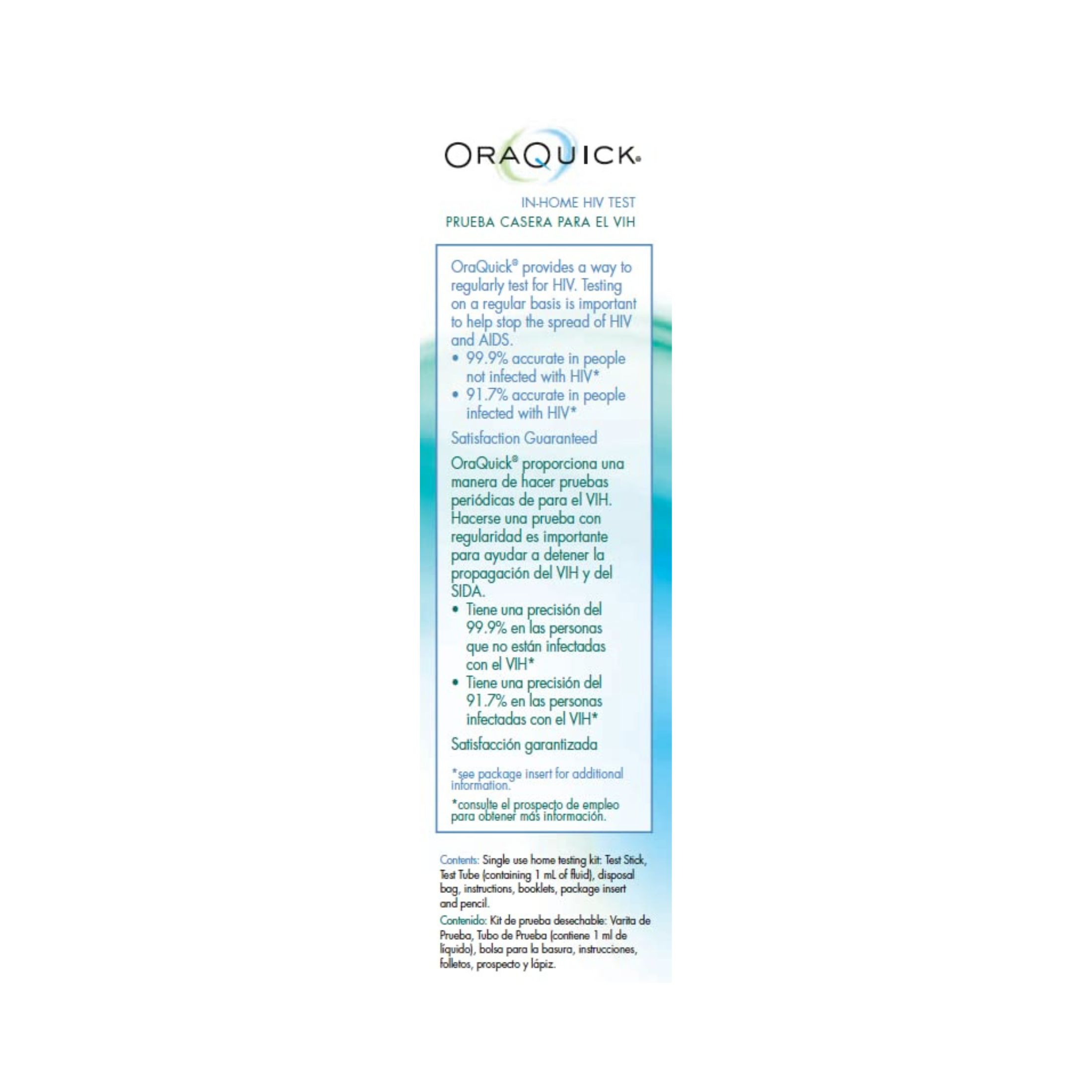 OraQuick HIV Test, In Home
