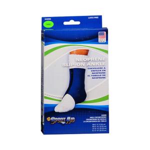Sport Aid Neoprene Slip-On Ankle Support SM - 1 Ea