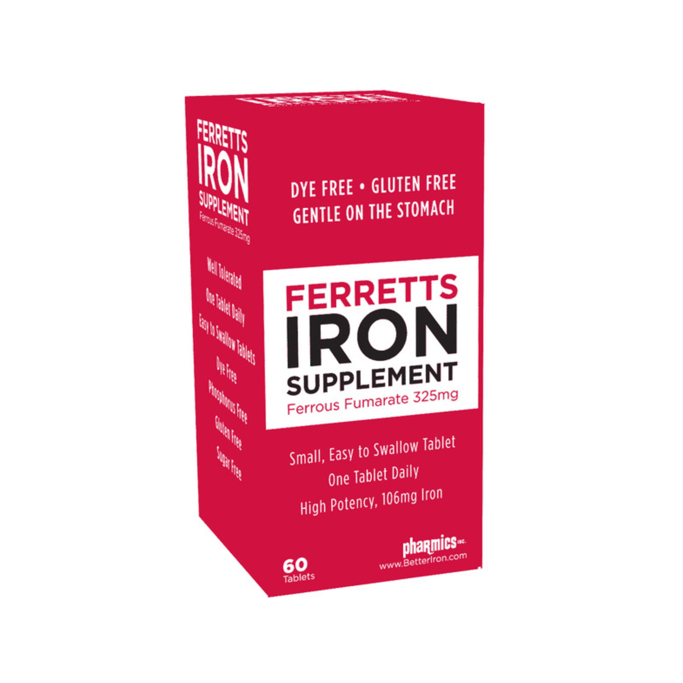 Pharmics Ferretts Iron Supplement, Tablets