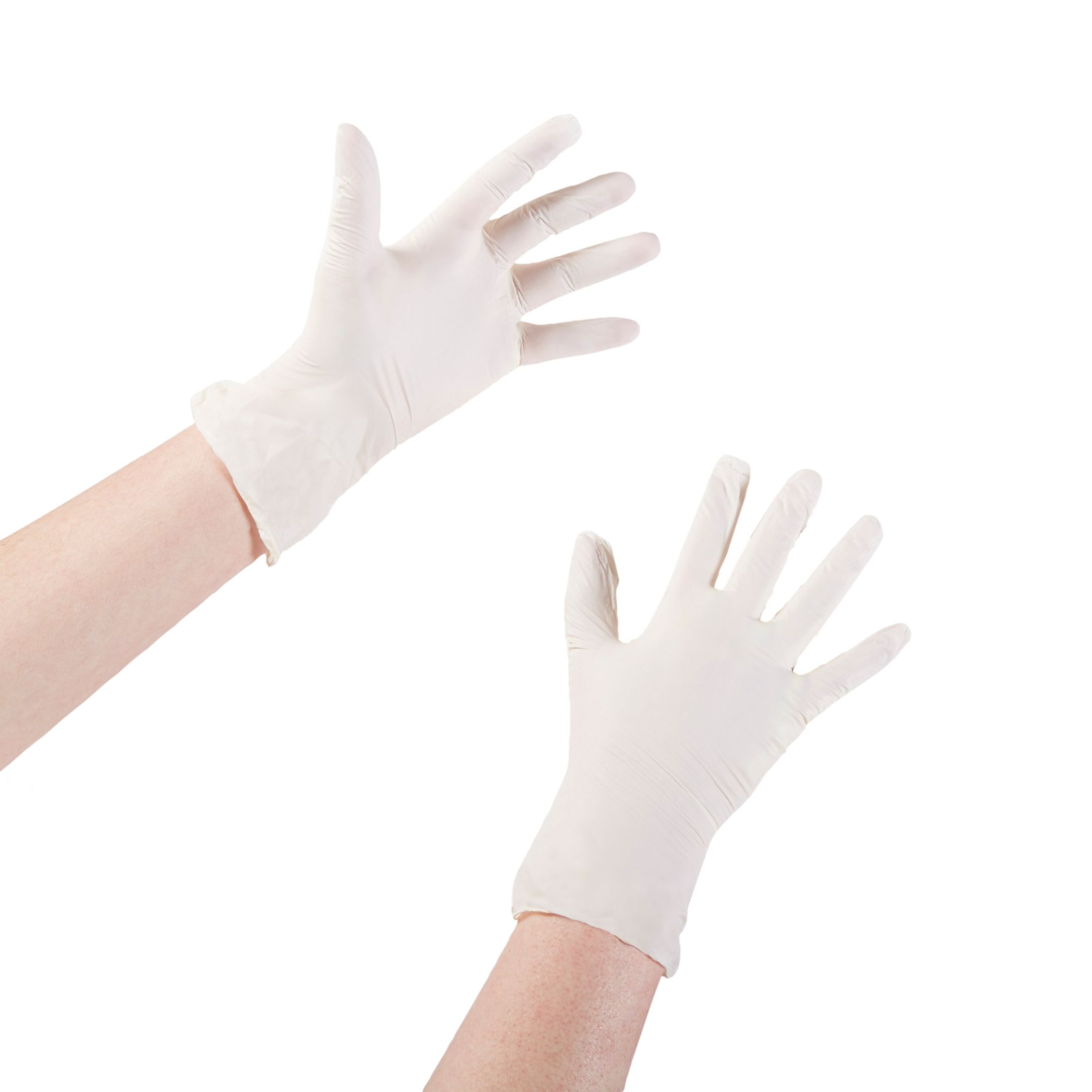 Mckesson Exam Gloves Stretch Vinyl Powder Free Nonsterile Medium Size