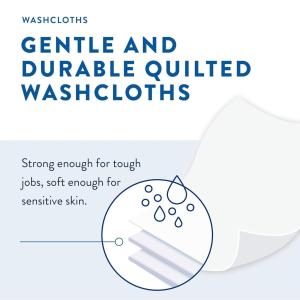 Prevail Adult Washcloths Soft Pack