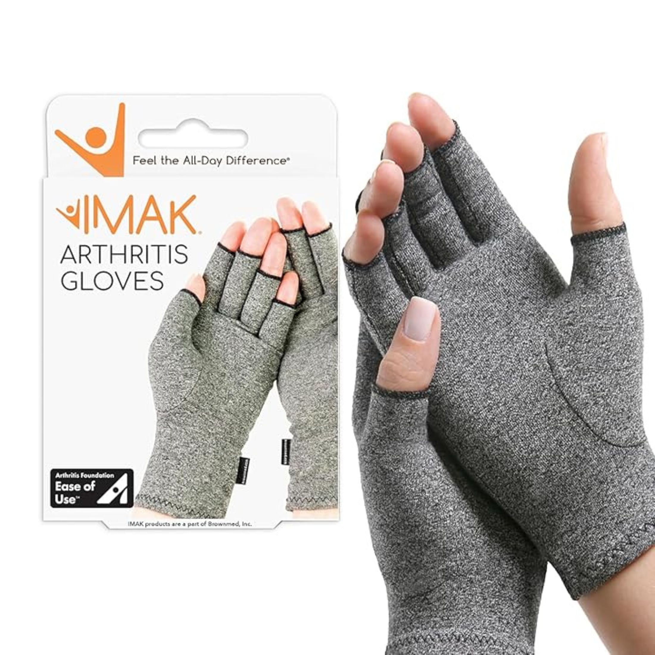 IMAK Products Compression Arthritis Gloves Small 1 Pair