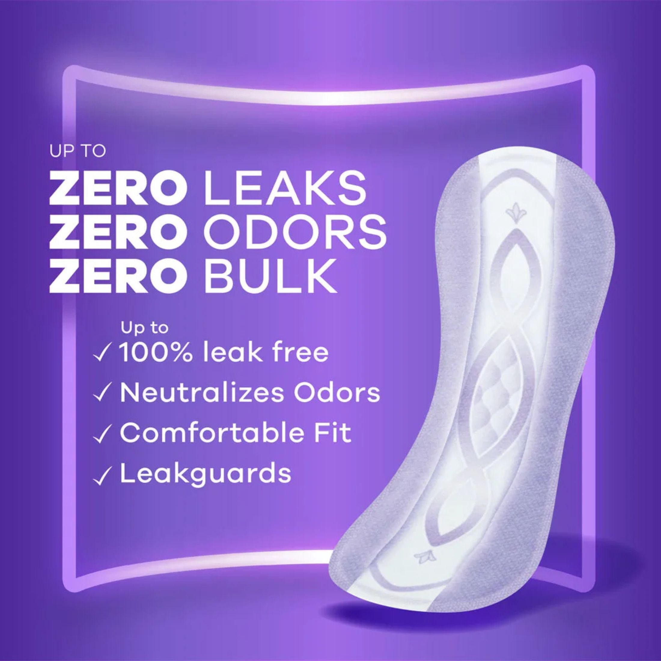 Always Discreet Incontinence Pads Light Regular Length