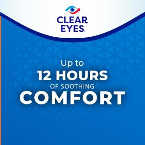 Clear Eyes Contact Lens Relief Lubricant Eye Drops, 0.5 Fl Oz