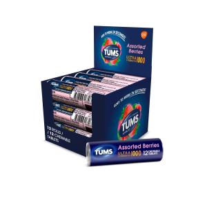 Tums 12 Count Ultra Strengh As Sorted Berry