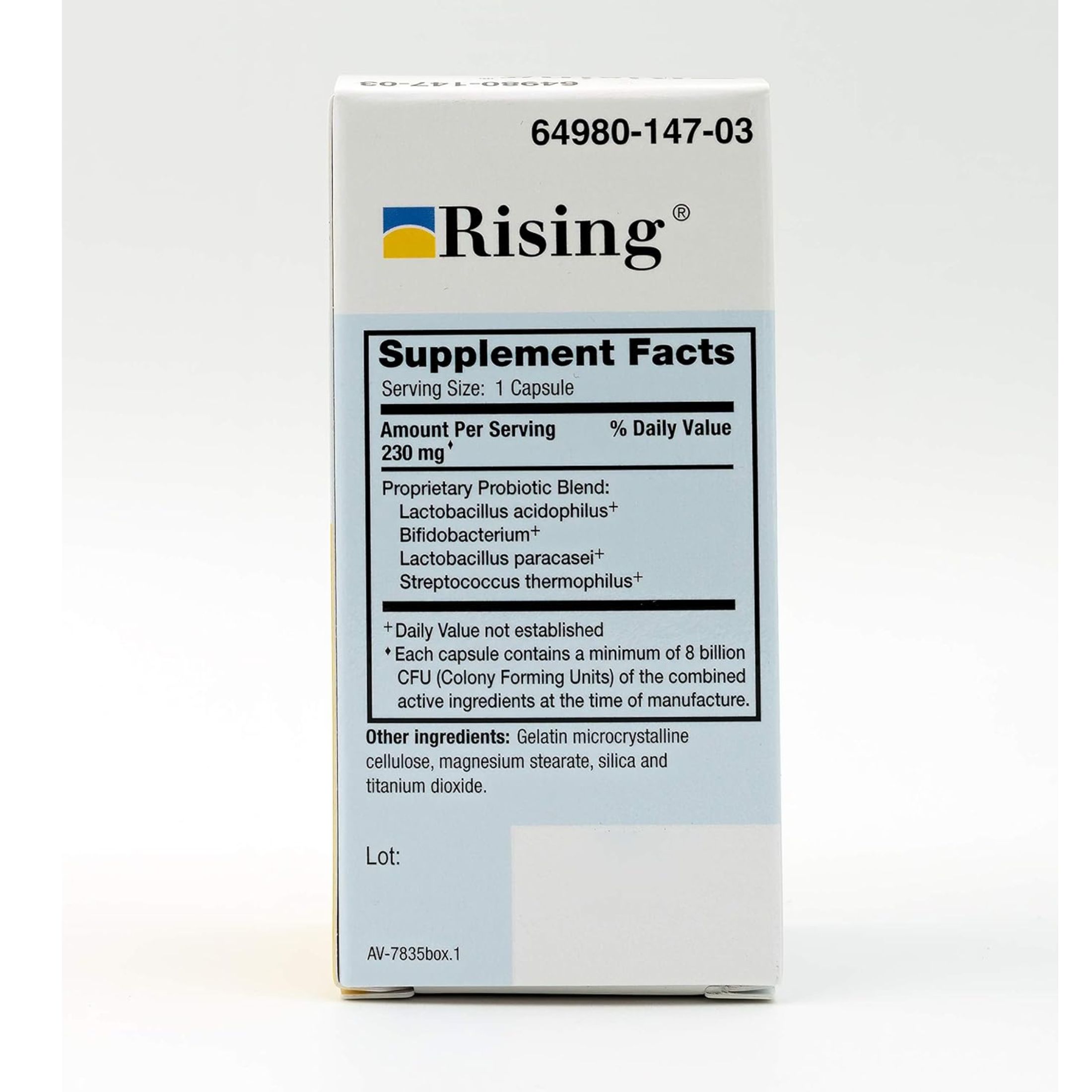 Risaquad Capsules, Probiotic Dietary Supplement