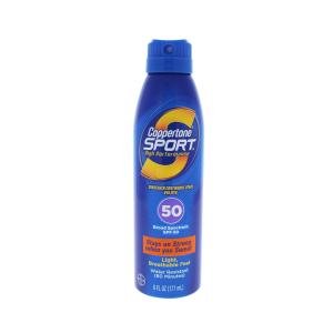 Coppertone Sport Sunscreen, High Performance, Continuous Spray, Broad Spectrum SPF 50