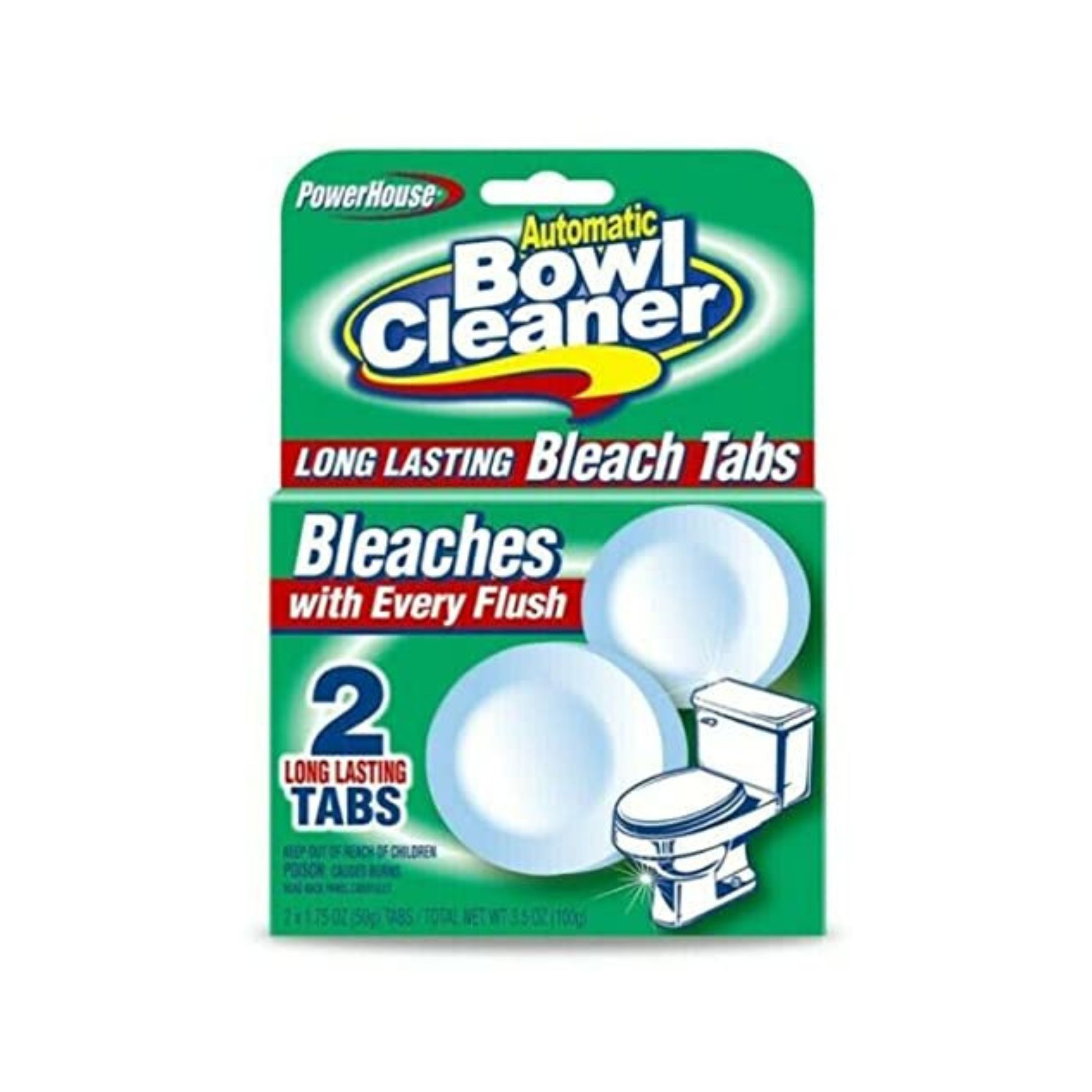 PowerHouse Automatic Bowl Cleaner Bleach Tabs