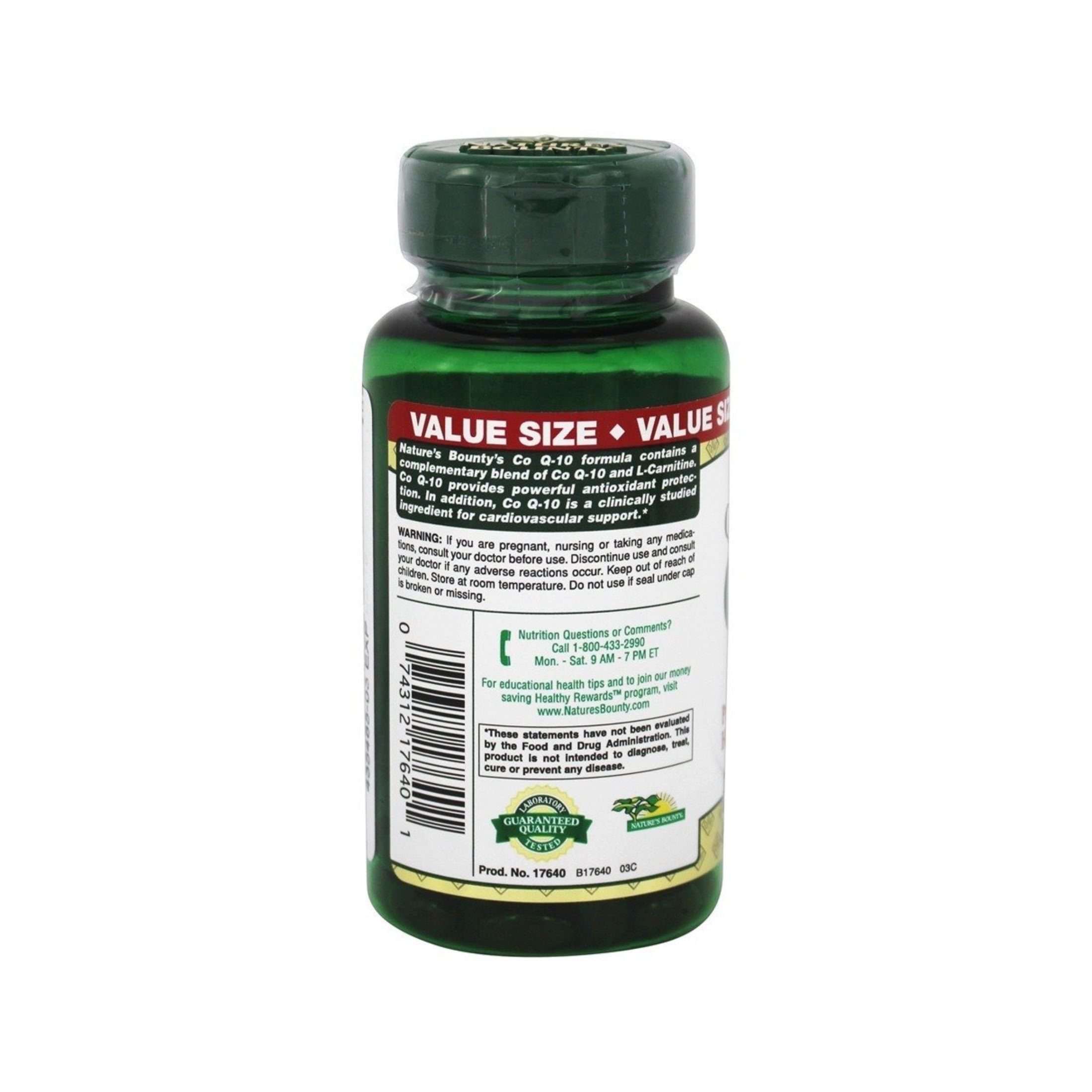 Nature's Bounty Co Q-10 Rapid Release Softgels, 100 Mg