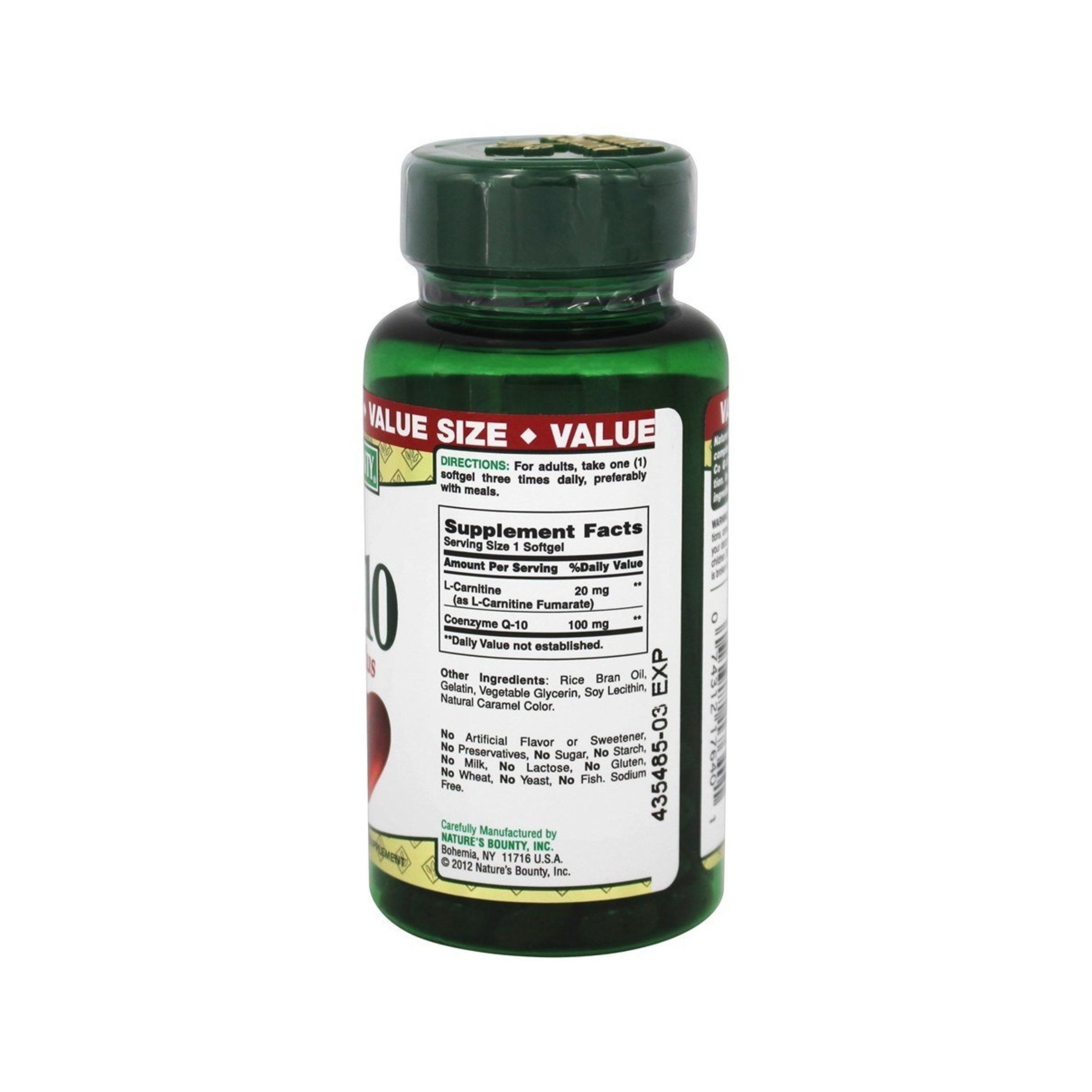 Nature's Bounty Co Q-10 Rapid Release Softgels, 100 Mg