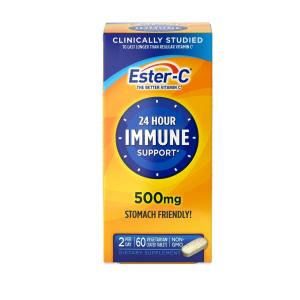Ester-C Immune Support, 24 Hour, 500 Mg, Vegetarian Coated Tablets