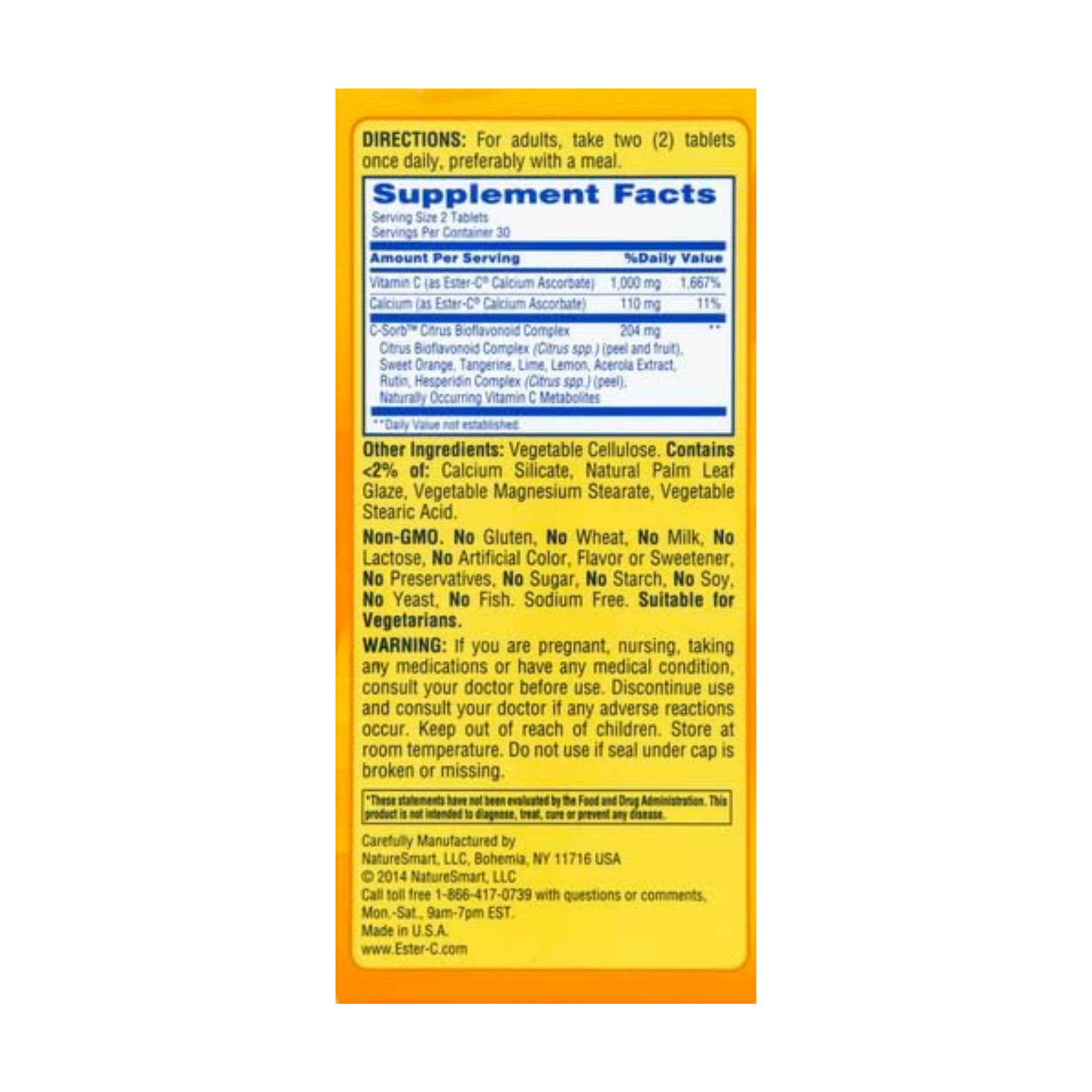 Ester-C Immune Support, 24 Hour, 500 Mg, Vegetarian Coated Tablets
