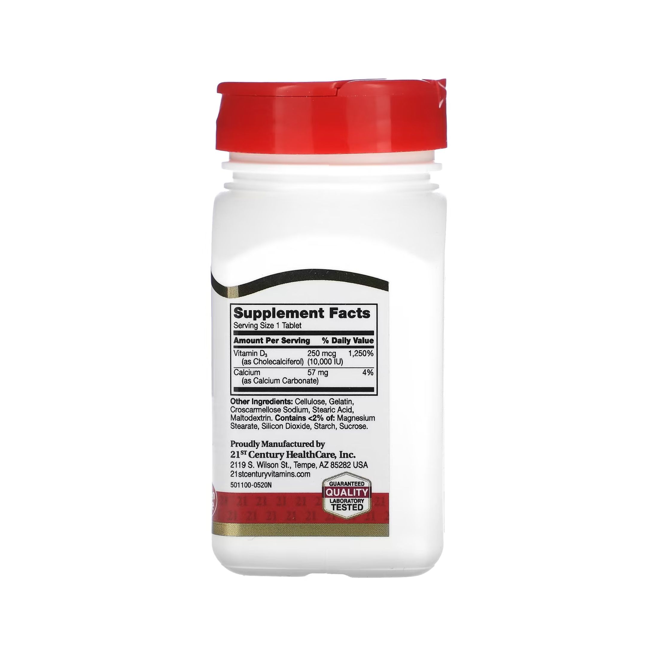 21st Century Vitamin D 1000IU Tablets