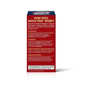 Schiff Move Free Triple Strength Glucosamine Chondrotin Joint Health Dietary Supplement Coated Tablets 80 Ct Box