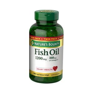 Nature's Bounty Fish Oil, 1200 Mg, Rapid Release Softgels