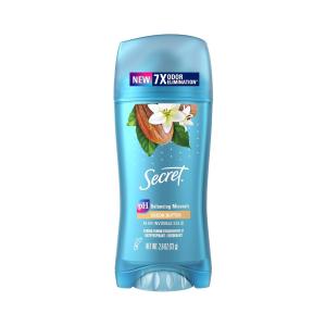 Secret Invisible Solid Antiperspirant & Deodorant, Scent Expressions, Classic Cocoa Butter