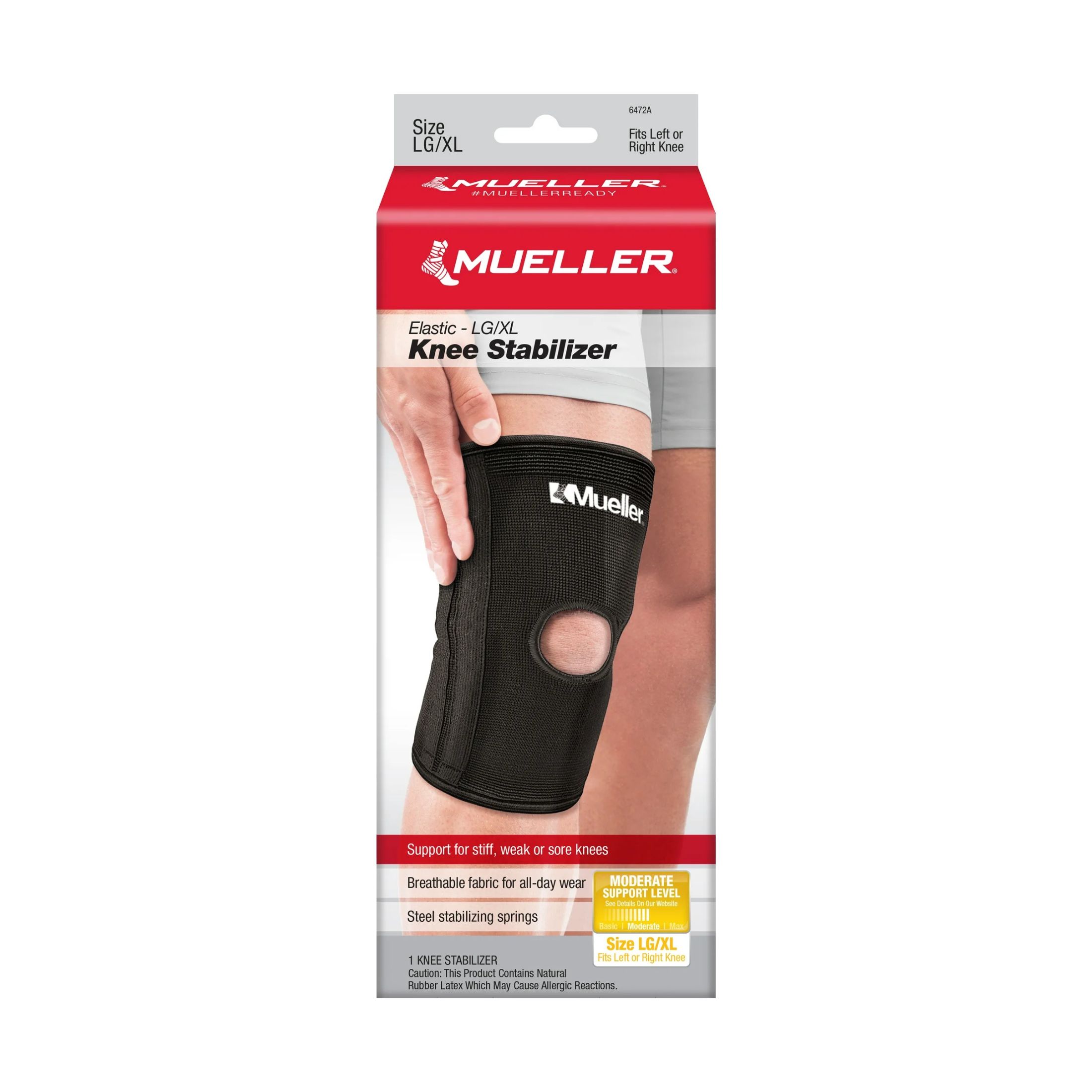 Mueller Elastic Knee Stabilizer Moderate Large/X-Large