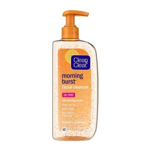 Clean & Clear Facial Cleanser, Oil Free, Morning Burst 8 Fl Oz
