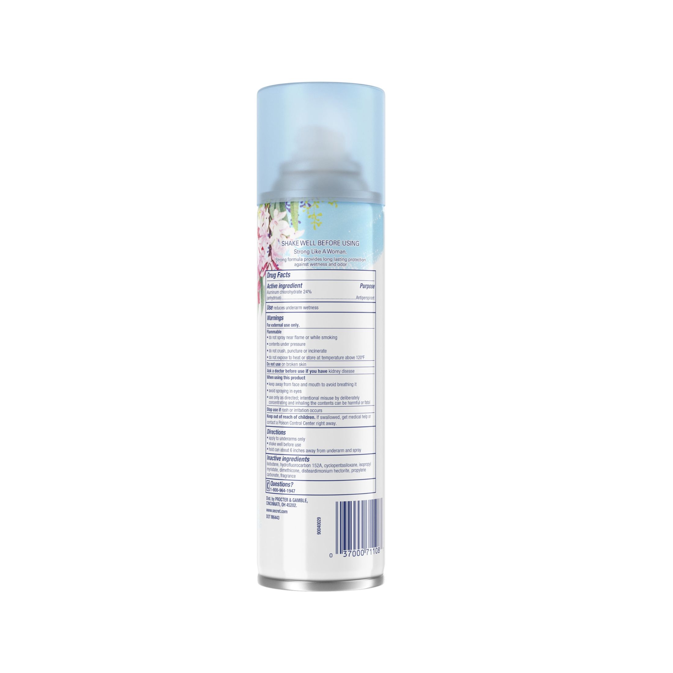 Secret Powder Fresh Antiperspirant Deodorant Aerosol Spray