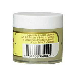 Basic Organics L-Lysine Lip Ointment For Herpes Cold Sore Treatment - 0.875 Oz